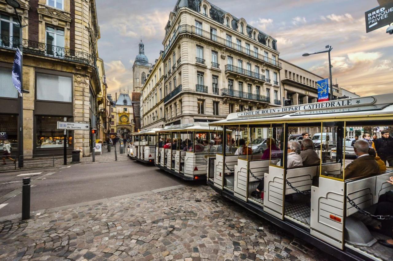 Ancien Hotel Particulier - Pl Du Vieux Marche 4 Pers ルーアン エクステリア 写真